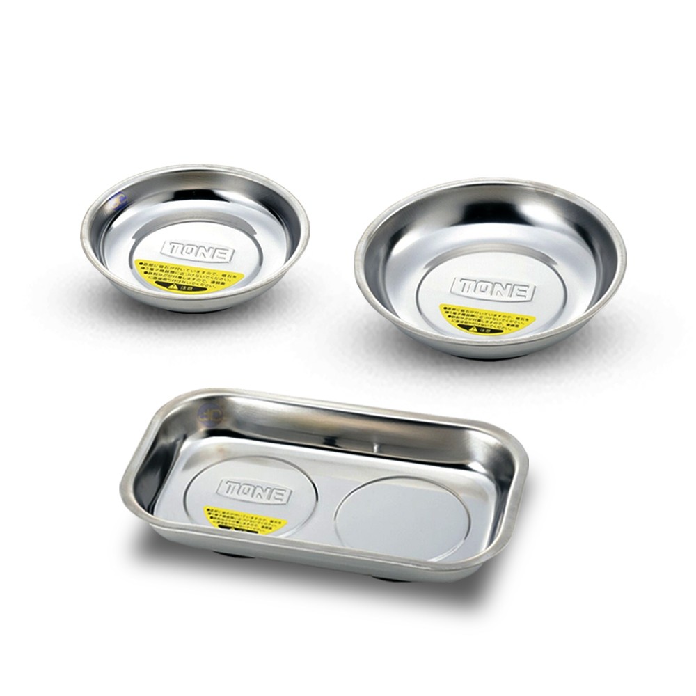 TONE ถาดสแตนเลสมีแม่เหล็ก รุ่น MPT - Parts Tray with Magnet Model MPT