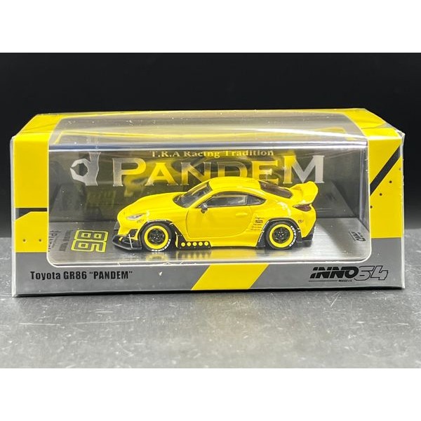 INNO64  TOYOTA GR86 "PANDEM" Yellow
