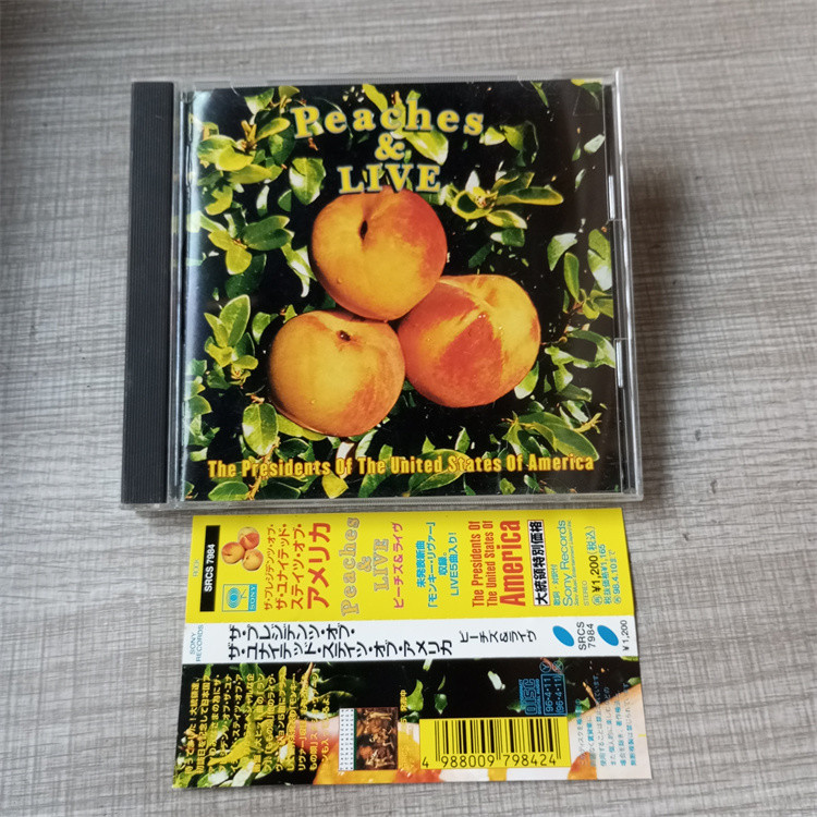3293(Japan Edition ) Presidents Of The United States Of America ep laojie CD และหน้ากระดาษก็ดี