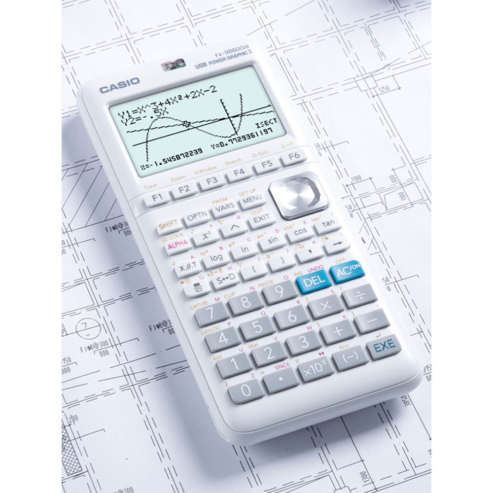 2020 สินค้าใหม่ Casio Casio FX-9860GIII การวัดทางกราฟิกใช้เครื่องคิดเลขวิทยาศาสตร์มืออาชีพ fx9860gii