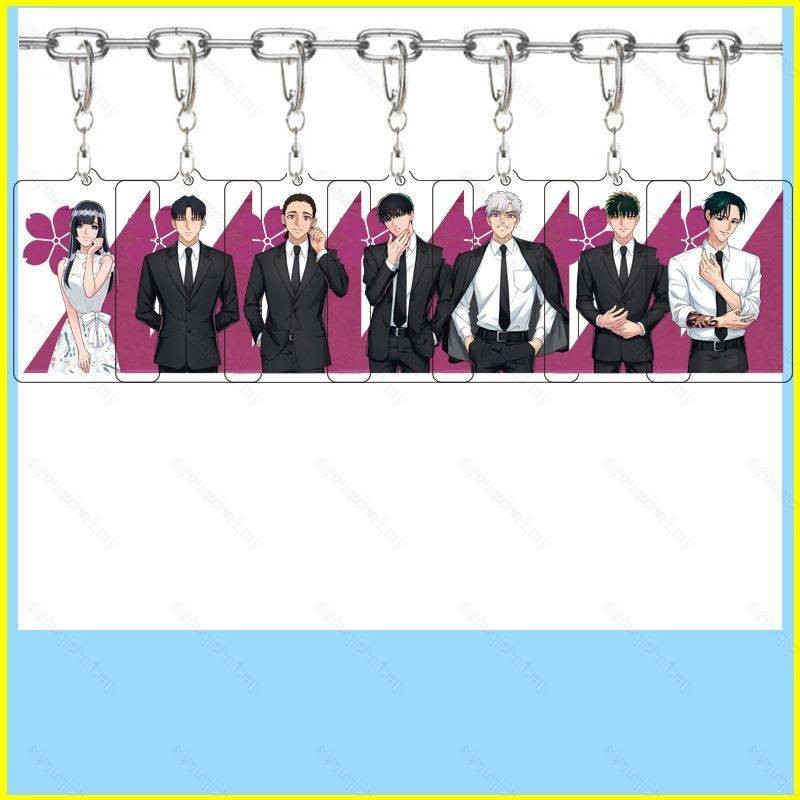 SY2 Yakuza Fiance Raise wa Tanin ga Ii Yoshino Somei Kirishima Miyama อะคริลิคพวงกุญแจจี้ YS2