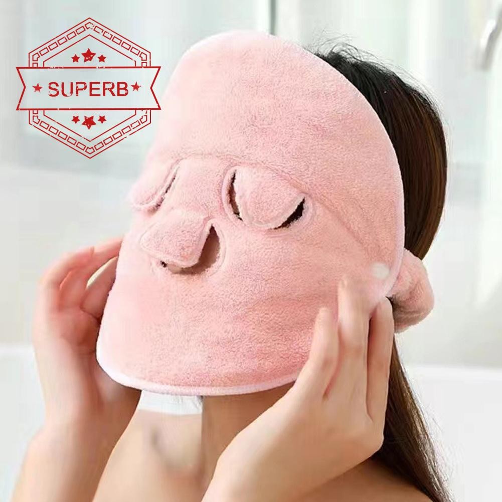 Hot Face Towel Steam Face Beauty Cold Hot Absorbent Towel หนา Moisturizing Hydration V3q7