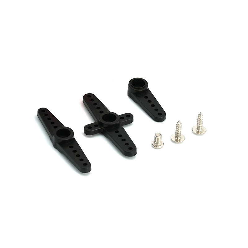 9g Rudder Arm 21T อะไหล่แพ็ค Cross Arm/Flat Arm/Half Arm อุปกรณ์เสริมพลาสติก 9g ใช้งานได้