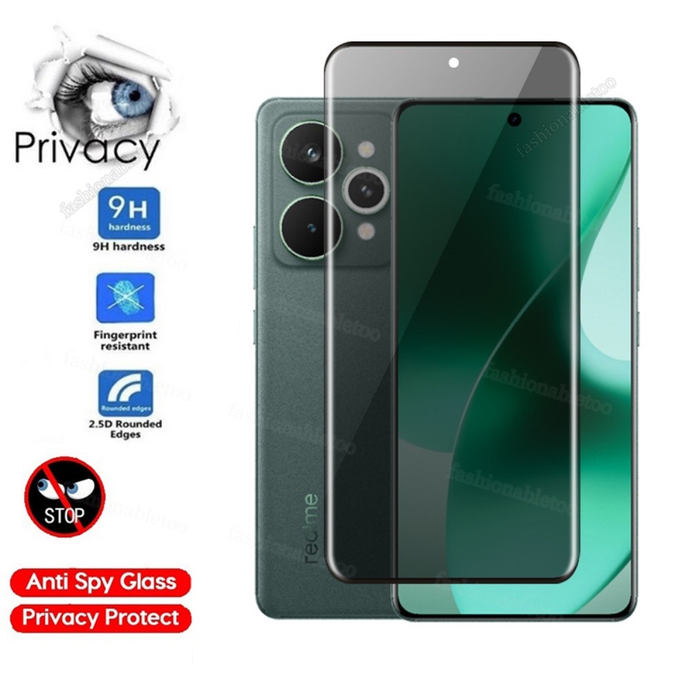 สําหรับRealme15pro 5G Anti-Spyกระจกนิรภัยป้องกันฟิล์มสําหรับRealme 15 Pro plus 1 5 Realme15 Pro Real