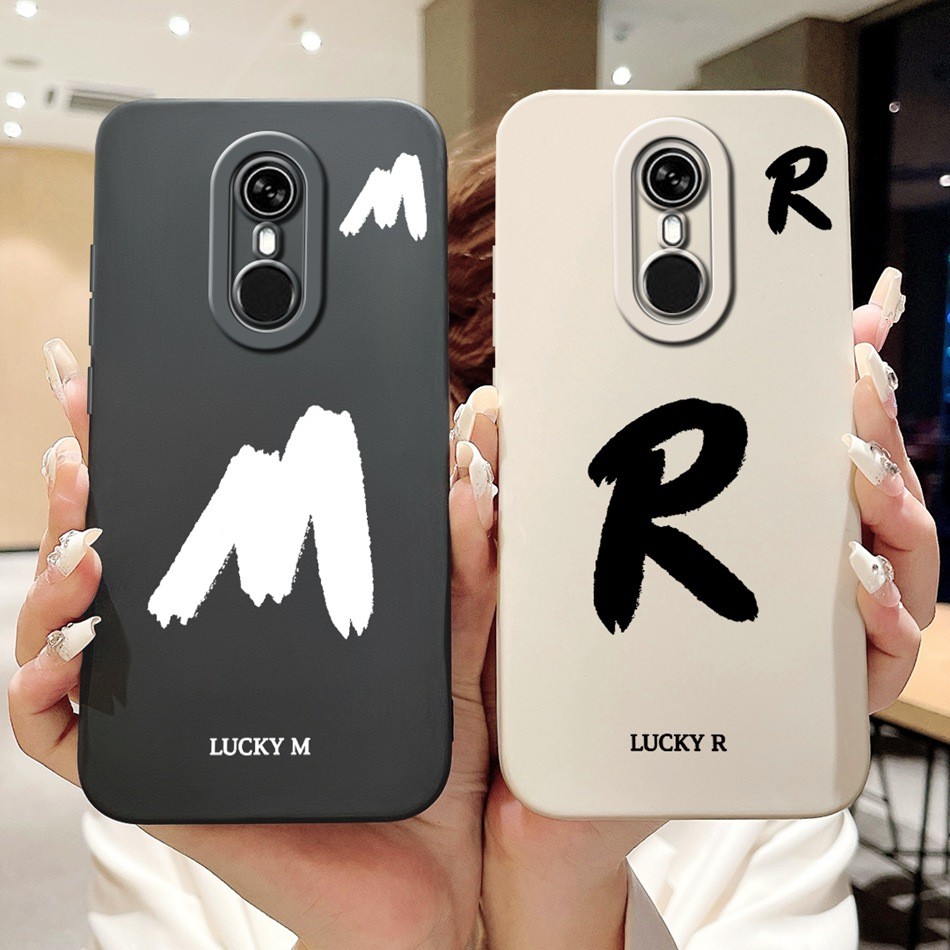 สําหรับ Itel A33 / Itel A33 Plus Lucky จดหมายเริ่มต้นเคสโทรศัพท์ ItelA33 A33 Plus เลนส์ป้องกันกรณีซิ