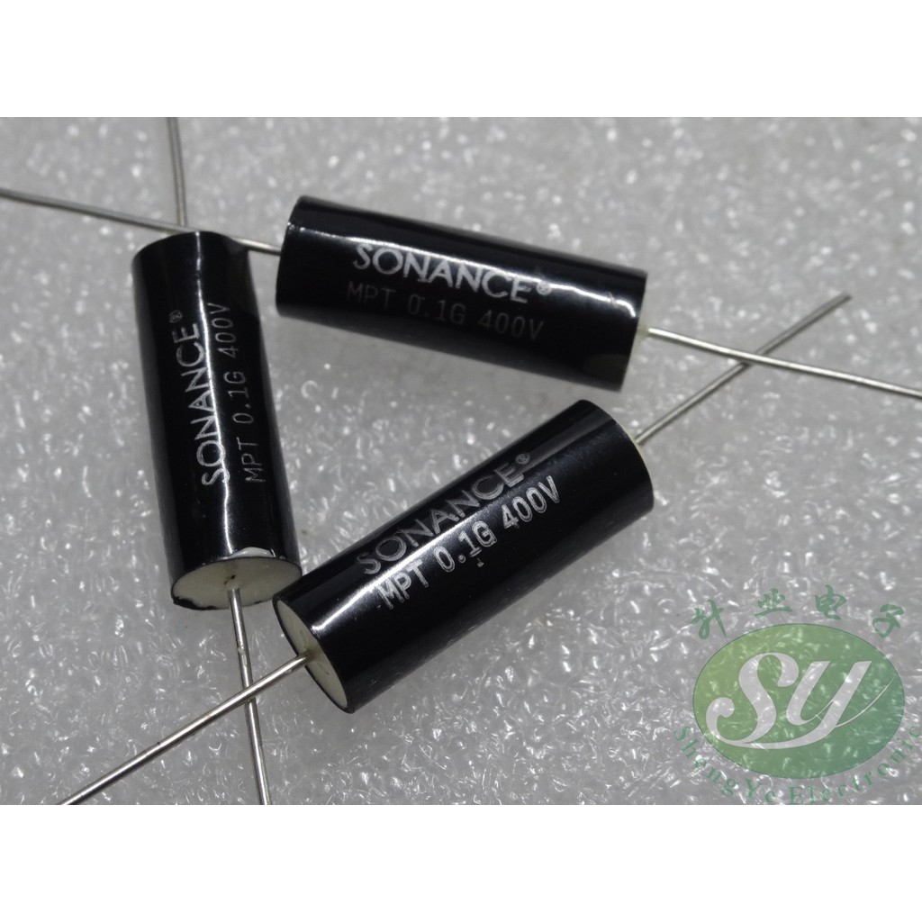 สหรัฐอเมริกา SONANCE SONANCE 0.1 uf/400V 100nf u1 104 ยี่ห้อใหม่ 2% Axial Crossover Capacitor