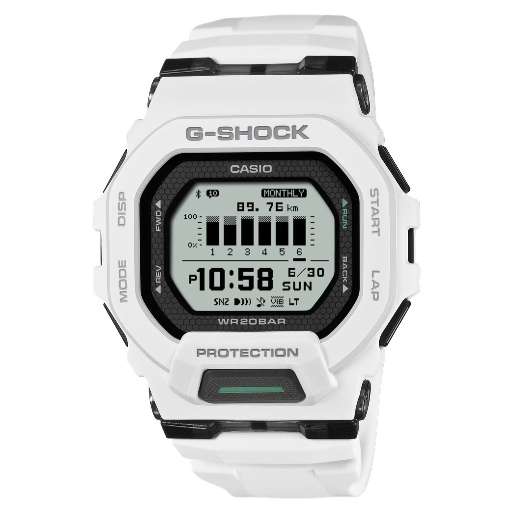 JDM OCT WATCH ★ Casio G-SHOCK Digital Bluetooth Quartz Resin Strap Men's Watch GBD-200-7JF 《U》