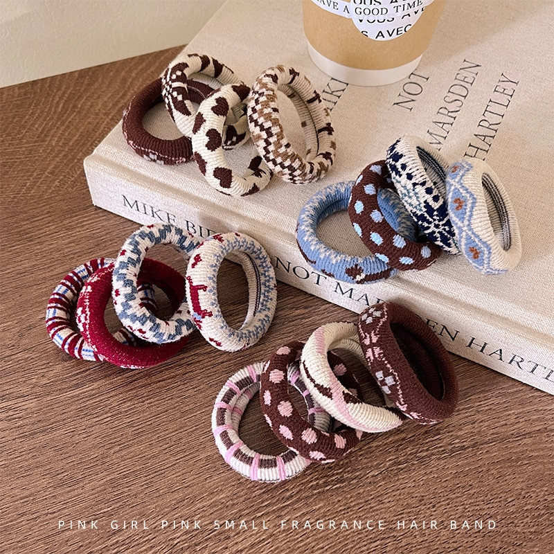 โบว์ติดผมแบบคริสต์มาส สำหรับเด็กผู้หญิง ยืดหยุ่นสูง เหมาะกับฤดูหนาว