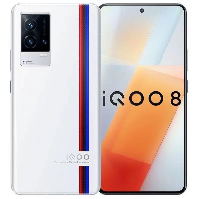 มือถือมือสอง vivo iQOO8 Qualcomm Liu Dragon Chip Games E-Sports มือถือ