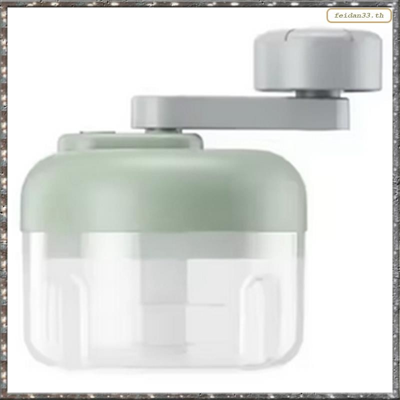 [LHY] Salad Chopper Ood Chopper Manual Hand Manual Food Chopper สีเขียว 100ML