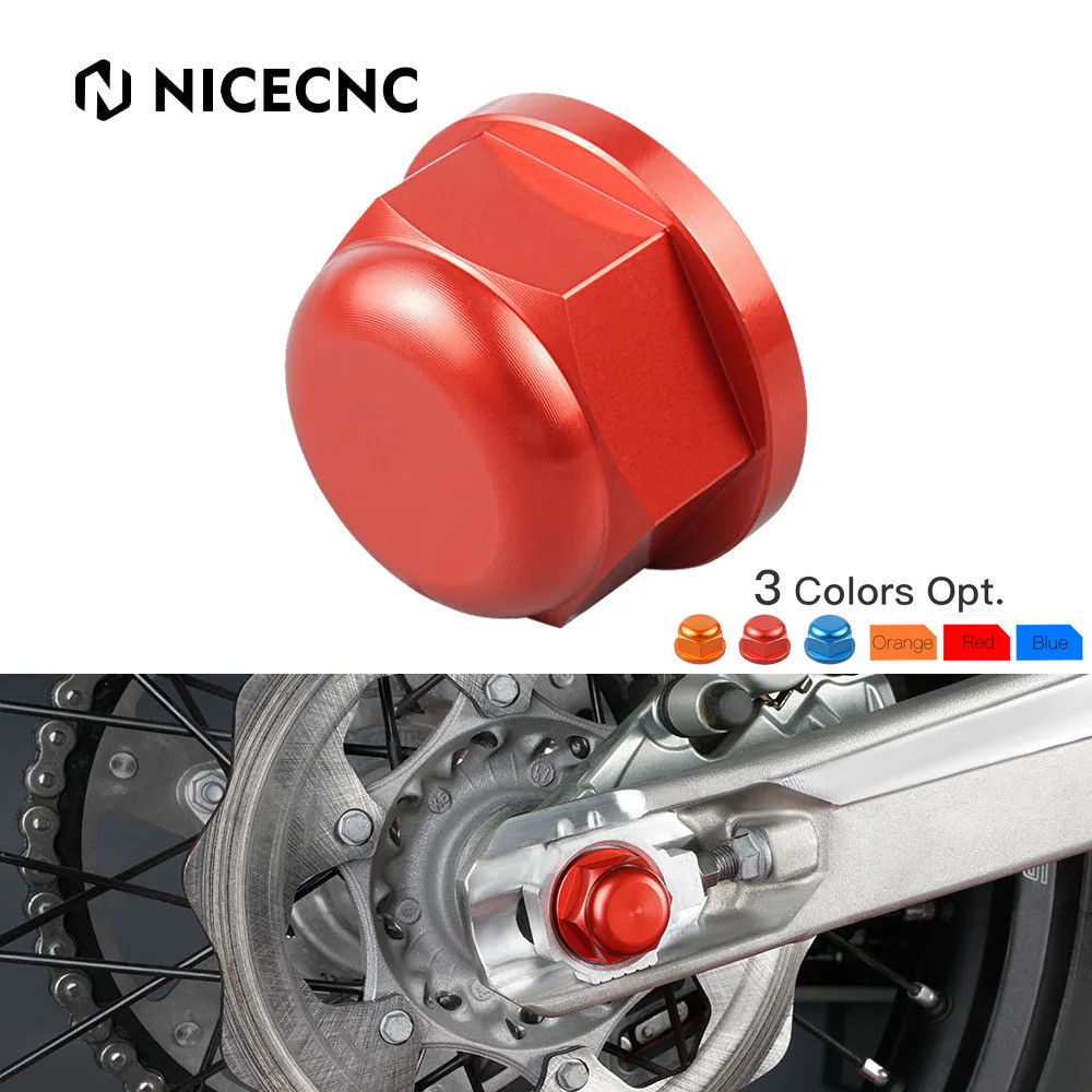 NiceCNC M20XP1.5 ด้านหลังเพลาล้อเพลาล็อคแกน Pin Nut สกรูสําหรับ GasGas EC250 EC350 EC250F EC350F ECF