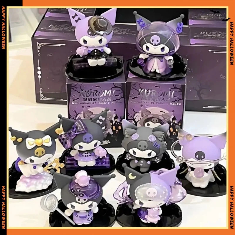 Sanrio Kuromi Blind Box Werewolf Series High-Looking Action Figure Doll Anime Character Surprise Box