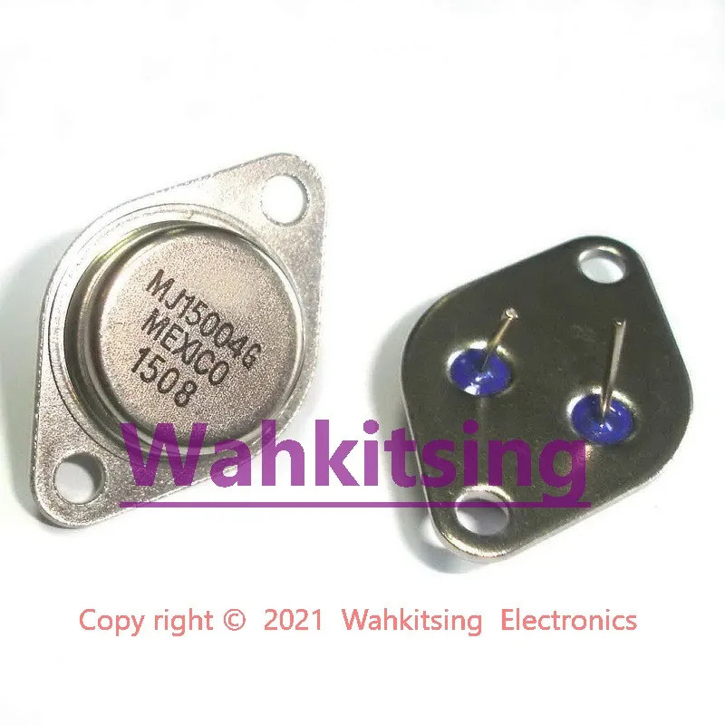 10 ชิ้น MJ15004 TO-3P MJ15004G ทรานซิสเตอร์พลังงานซิลิคอนเสริม