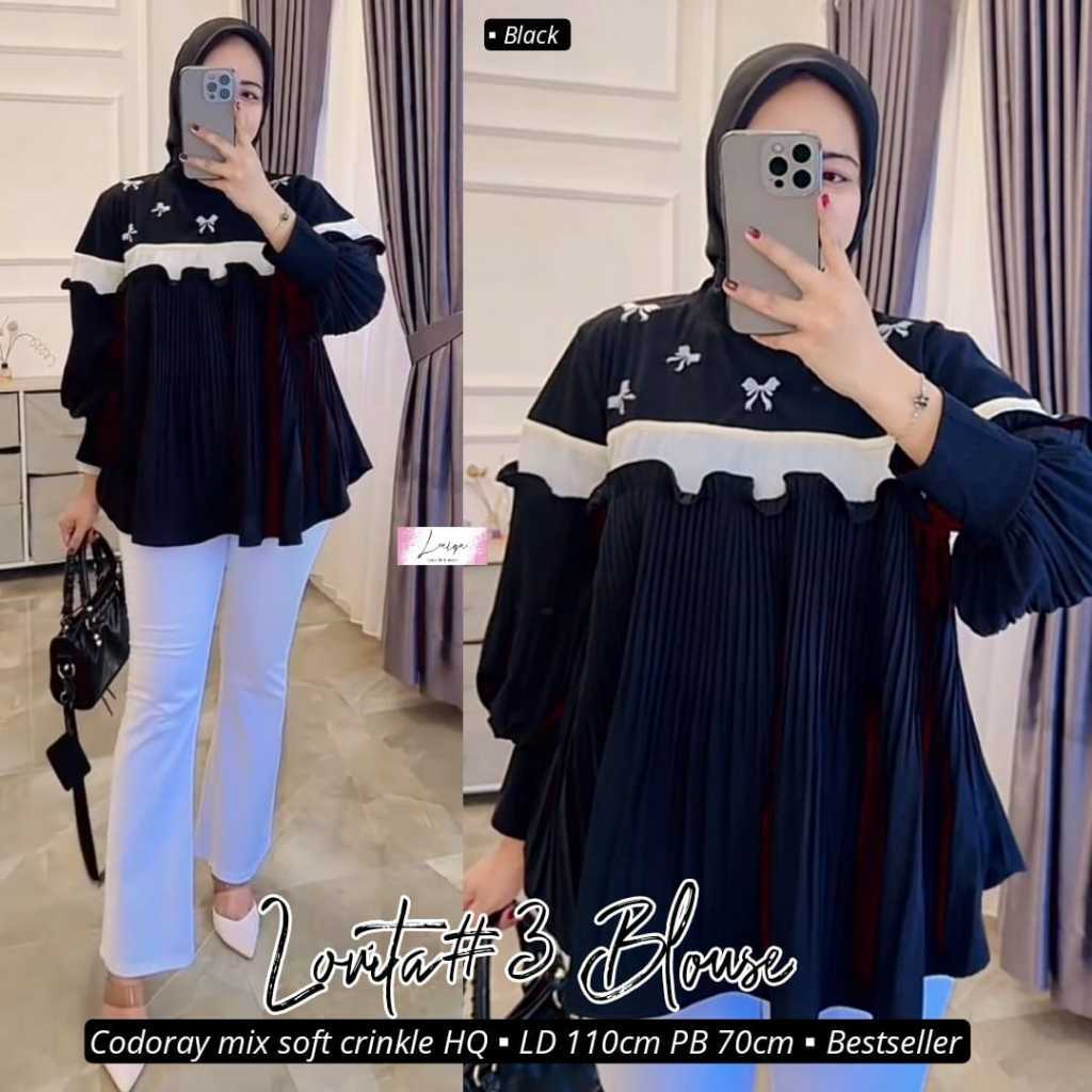 1610 LOVITA 3 BLOUSE by LAYqA // ONESTUFF