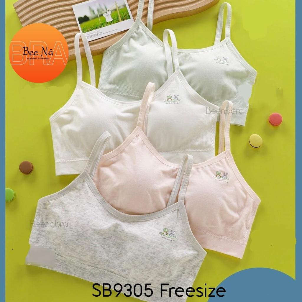 สปอร์ทบรา ผ้าคอตตอน มีฟองกันจุกโผล่ ผ้านุ่ม น้องๆปฐมใส่ได้ BSP9305 Beena