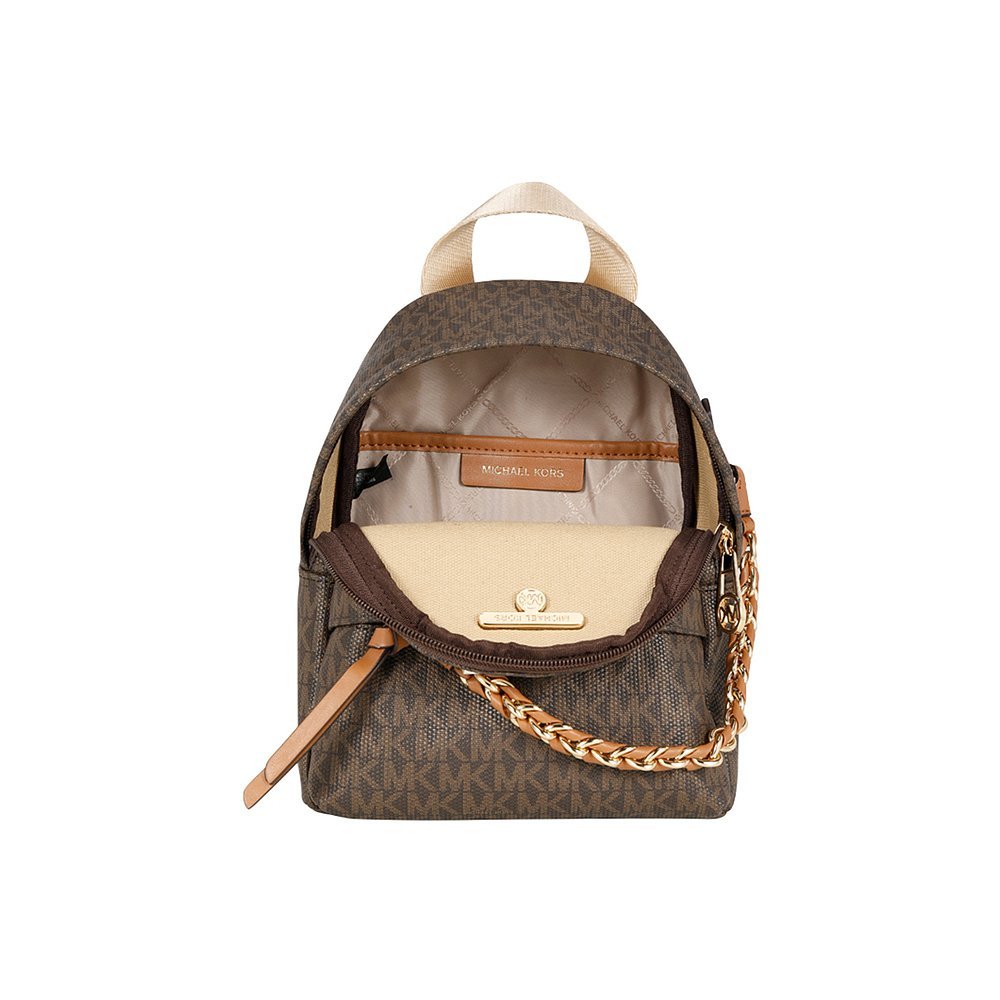 Hong Kong Direct Mail MICHAEL KORS Ladies Brown Backpack 30T0G04B0B-BRNACORN