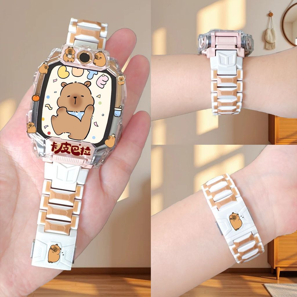 Magnetic Flash Buckle Breathable Strap+การ์ตูนป้องกันกรณีเหมาะสําหรับImoo Z1 Z2 Z6 Z7 Z3 Z5 imoo X10