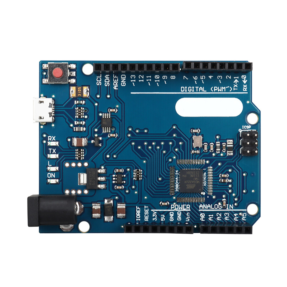 กระดานพัฒนา Leonardo R3 2012 เวอร์ชันล่าสุด, ATMEGA32U4,