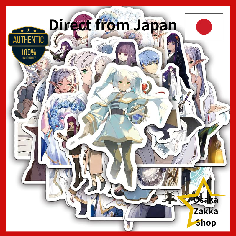 cheesecat Funeral of Frieren Anime Character Sticker, Waterproof Decals, DIY Stickers Set of 189 Pie