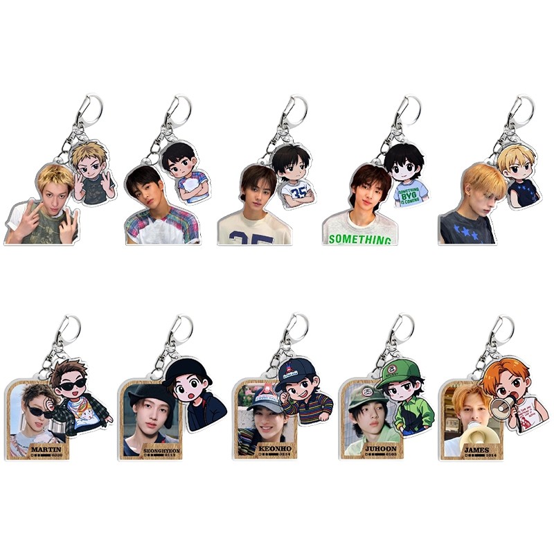 Cortis สนับสนุนพวงกุญแจ James น่ารักพวงกุญแจสําหรับสร้างสรรค์กระเป๋าจี้ของขวัญ