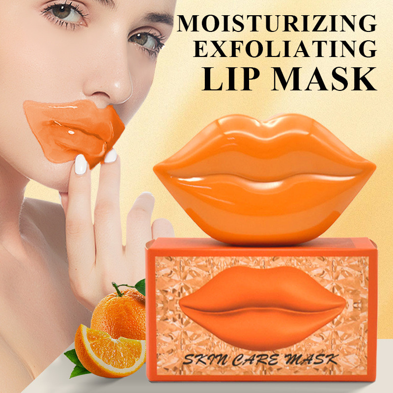 Exfoliating Lip Mask Moisturizing Lip Mask Collagen Hydrating Lip Mask