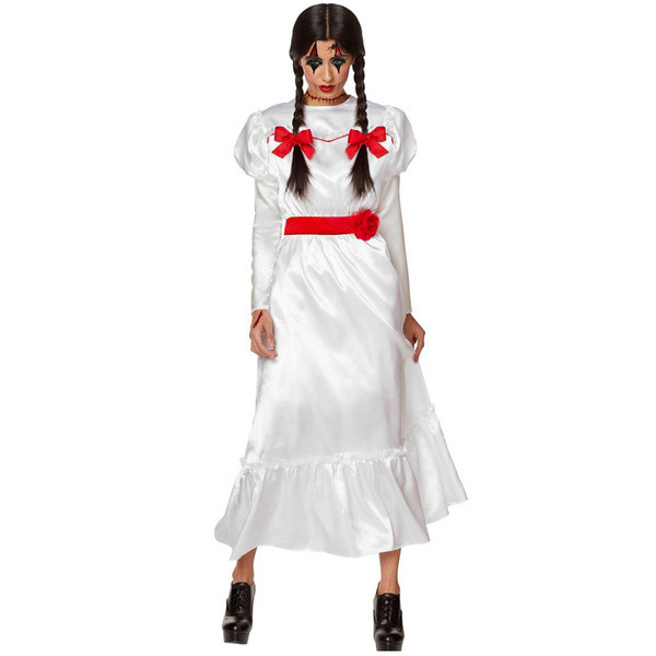 halloween costume ฮาโลวีน ชุดฮาโลวีน เสื้อผ้าHALOWEENสำหรับหญิง คอสตูมผีเด็กจากหนังAnnabelle