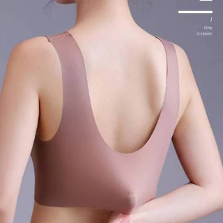 Lace & Bliss🌸เสื้อชั้นใน ไซส์ใหญ่ สําหรับผู้หญิง Breathable ลูกไม้พิมพ์สบาย บราไร้โครง Plus+ บราอกใหญ่ B04