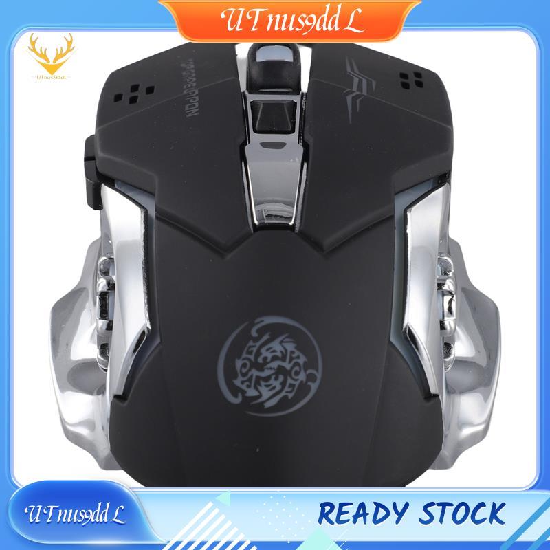 [UTnus9ddL] เมาส์เงียบไร้สายการออกแบบโหมดคู่, เมาส์ออปติคอลแบบชาร์จโหมดคู่ 2.4ก สําหรับแล็ปท็อปสํานั