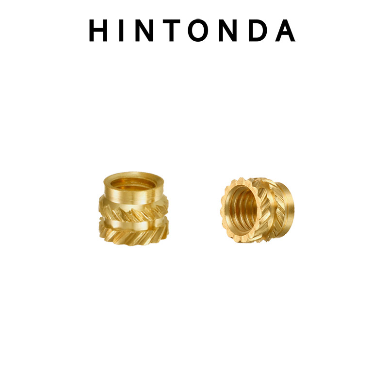 ฝัง Hot Melt Nut ทองเหลือง Voron2.4 Voron 3D อุปกรณ์เสริมเครื่องพิมพ์ Knurled Twill แปด Twill