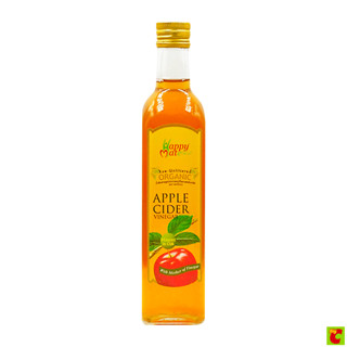 เฮลท์ตี้เมท น้ำส้มสายชูหมักจากแอปเปิ้ล เกษตรอินทรีย์ 500 มล.