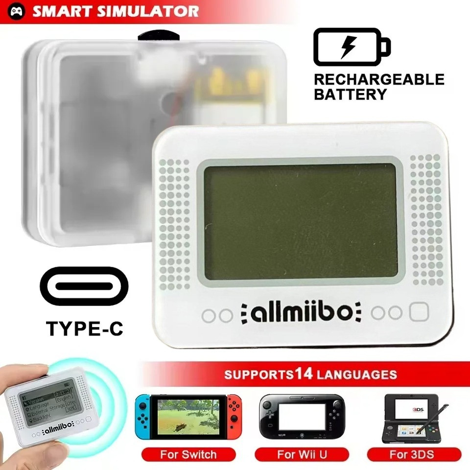 ﻿ สําหรับ Allmiibo ชาร์จจําลองอัจฉริยะ Emulator - นักเขียนสากลสําหรับ Nintendo Switch/IIU/3DS/Wiiu, 