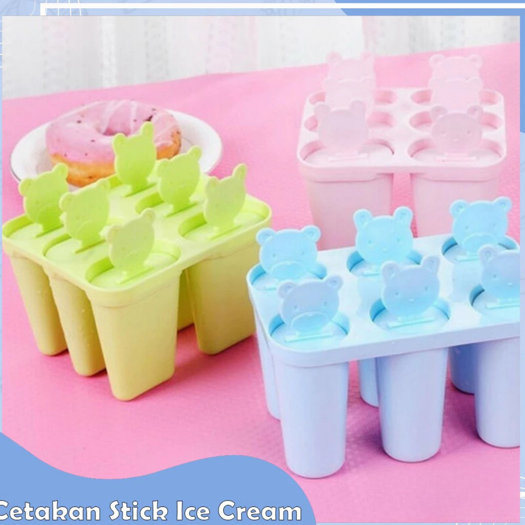 (1 ชิ้น) ICE CREAM STICK MOLD SET ICE CHOCOLATE PUDDING MOLD KITCHEN COOKING MULTIPURPOSE