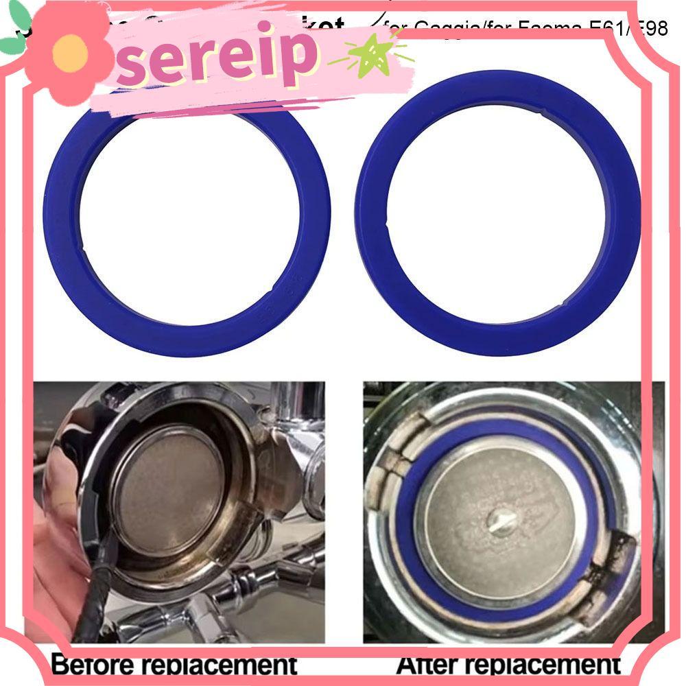SEREIP 1 ชิ้นปะเก็นกลุ่มซิลิโคน, E61 Leakproof Group Head Seal Kit, 8.5 มิลลิเมตร O-Ring ปะเก็น Coff