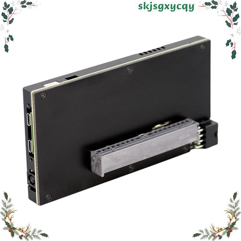 TH3P4GaN V2 3/4 USB4 GPU Dock กราฟิกการ์ด Docking Station 7.4 "X 5.0" อินเทอร์เฟซไฟฟ้า skjsgxycqy.th