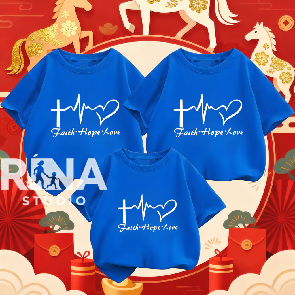 พร้อมส่ง&COD RINA STUDIO เสื้อผ้าพ่อแม่ลูก ชุดครอบครัว-เสื้อยืด FAMILYผ้าคอตตอนเนื้อนุ่มเท่ๆ เดรสแม่ลูก เซตครอบครัว#104 ราคา ถูกที่สุด ดีลบีเคเค แกลเลอรีภาพที่ 6