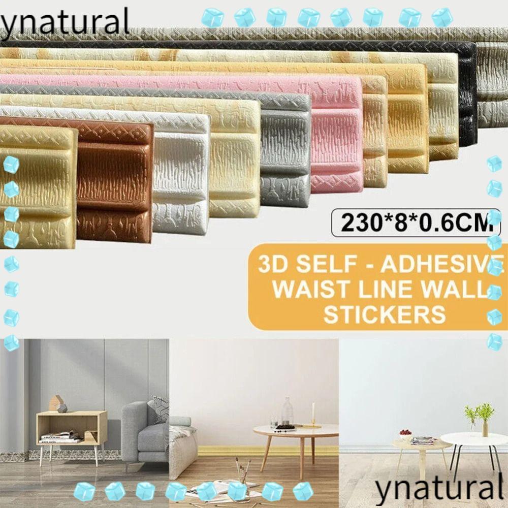 สติกเกอร์ติดผนังลายกระเบื้อง ขนาด 2.8 ซม., กาวในตัวและEPDM foam สำหรับการตกแต่งบ้านแบบกันน้ำ