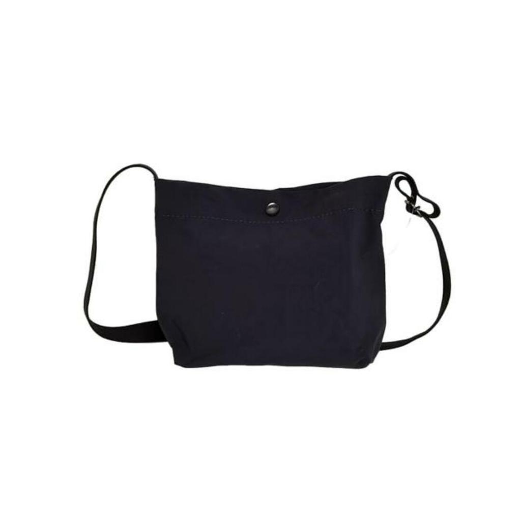 MHL. Shoulder Bag Purse cotton dark Navy Direct from Japan Secondhand