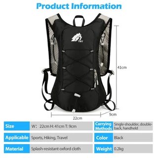 .NEWBOLER 15L กระเป๋าเป้สะพายหลัง สำหรับเดินป่าและขี่จักรยาน พร้อมระบบให้น้ำ และเหมาะสำหรับแคมปิ้ง