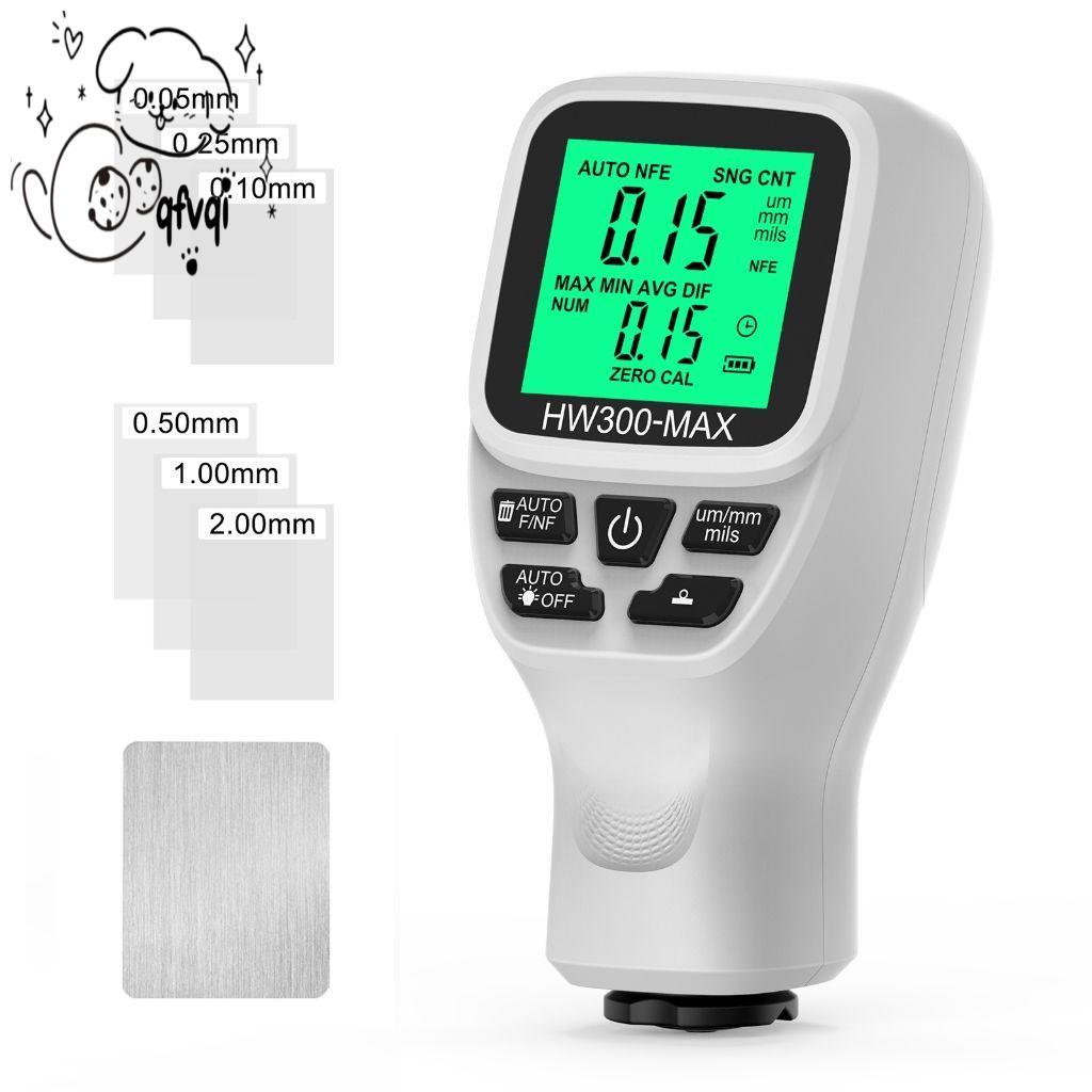 เครื่องวัดความหนา HW-300MAX - เครื่องมือวัดดิจิตอลสีขาว