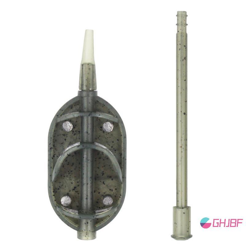 GHJBF] ตกปลา Feeder Mould เชื่อมอินไลน์ Method Feeder หรือ Mould สําหรับปลาคาร์พตกปลา Tackle เครื่อง