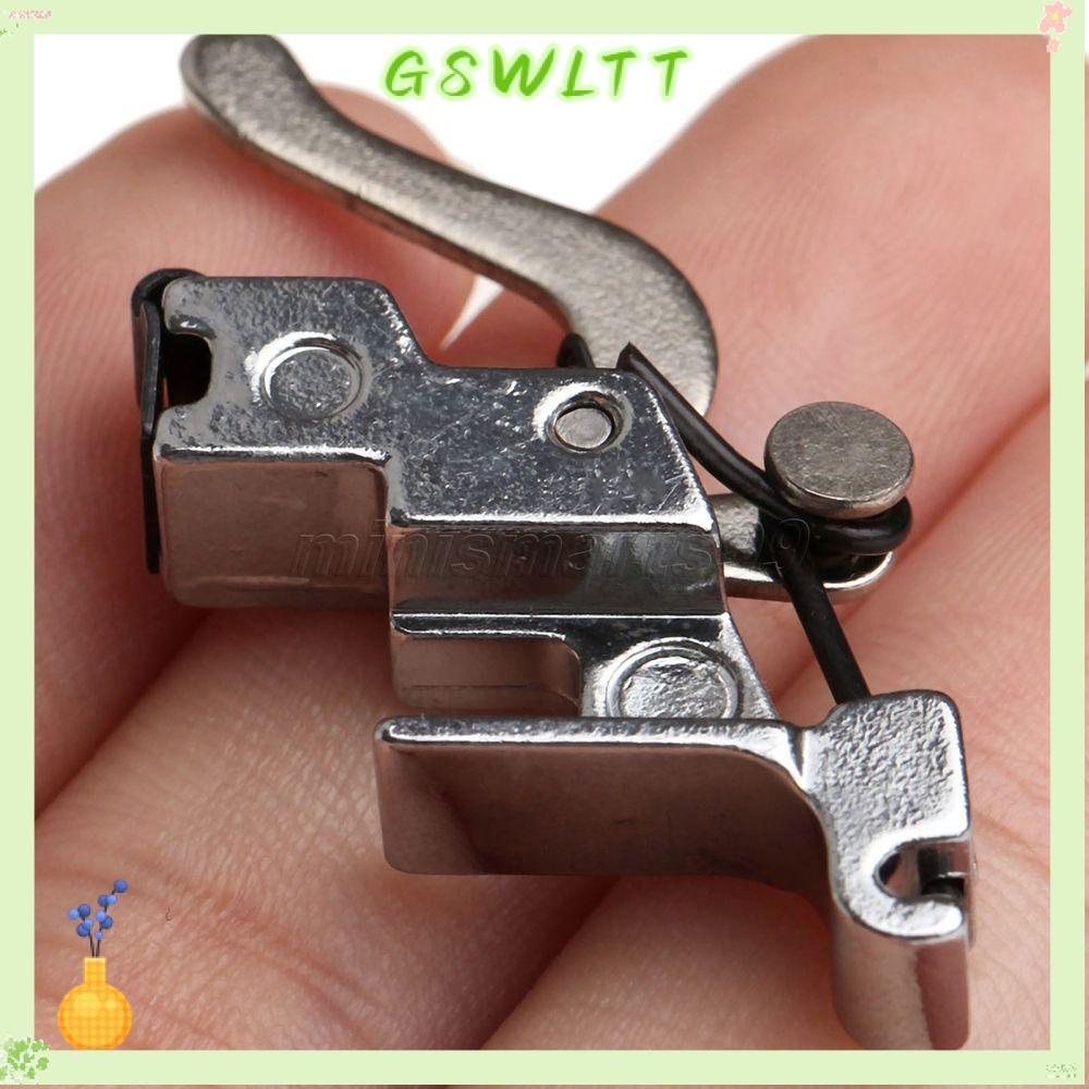 GSWLTT Janome Singer Snap On อะไหล่โลหะ อุปกรณ์เสริม เย็บ