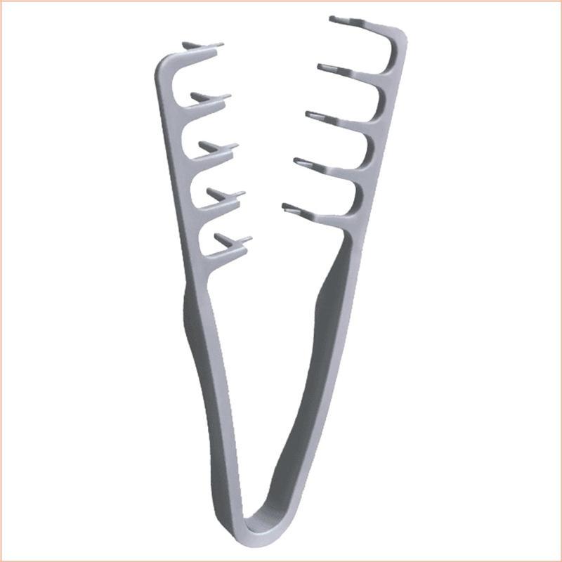 Volumizing Wide Tooth Comb Textured Hair Comb ABS for Natural Texture & Lift