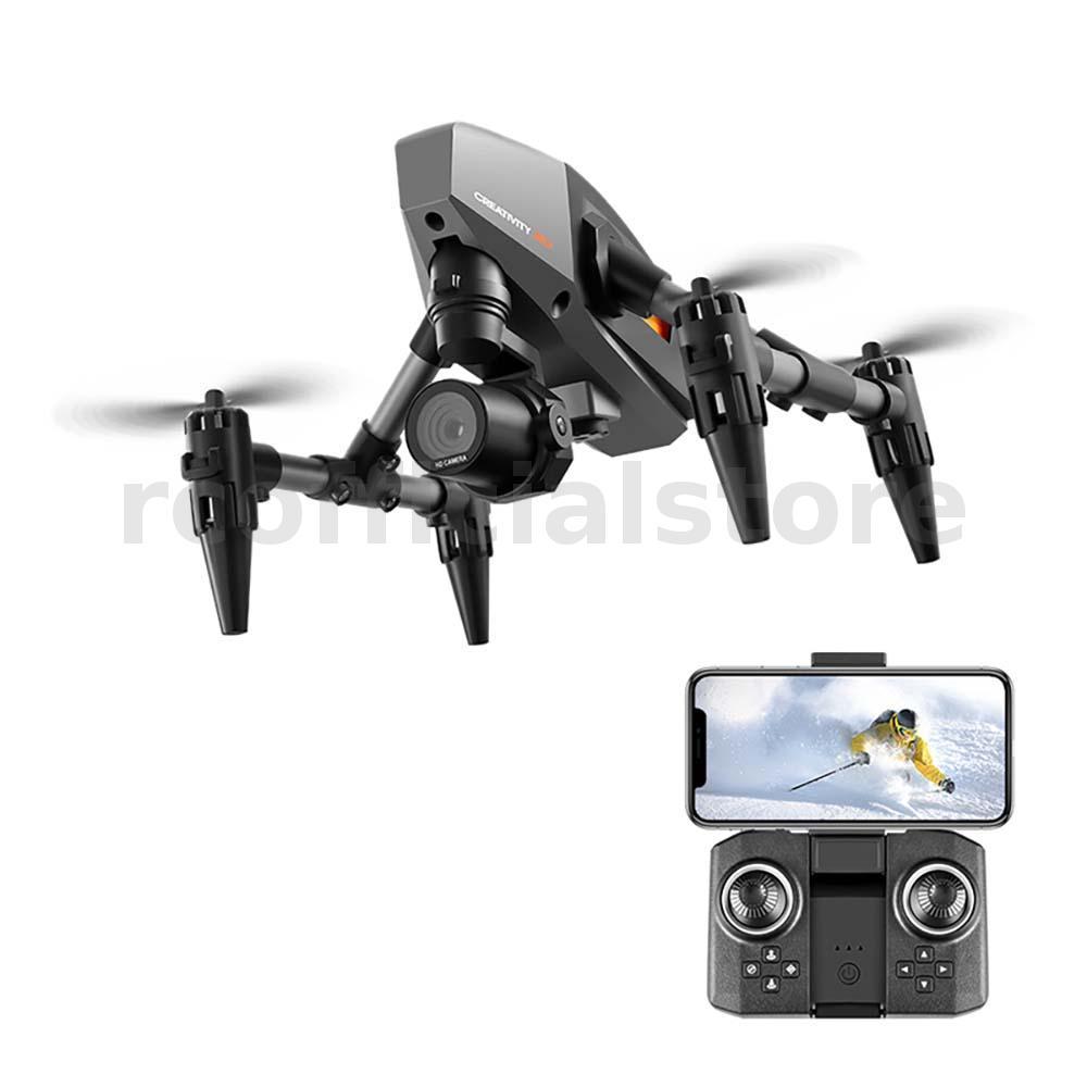 LSRC XD1 PRO WiFi FPV พร้อม 4K HD Dual กล้องสลับกระแสเงินสด Hover วัสดุโลหะผสม 60g RC Drone Quadcopt