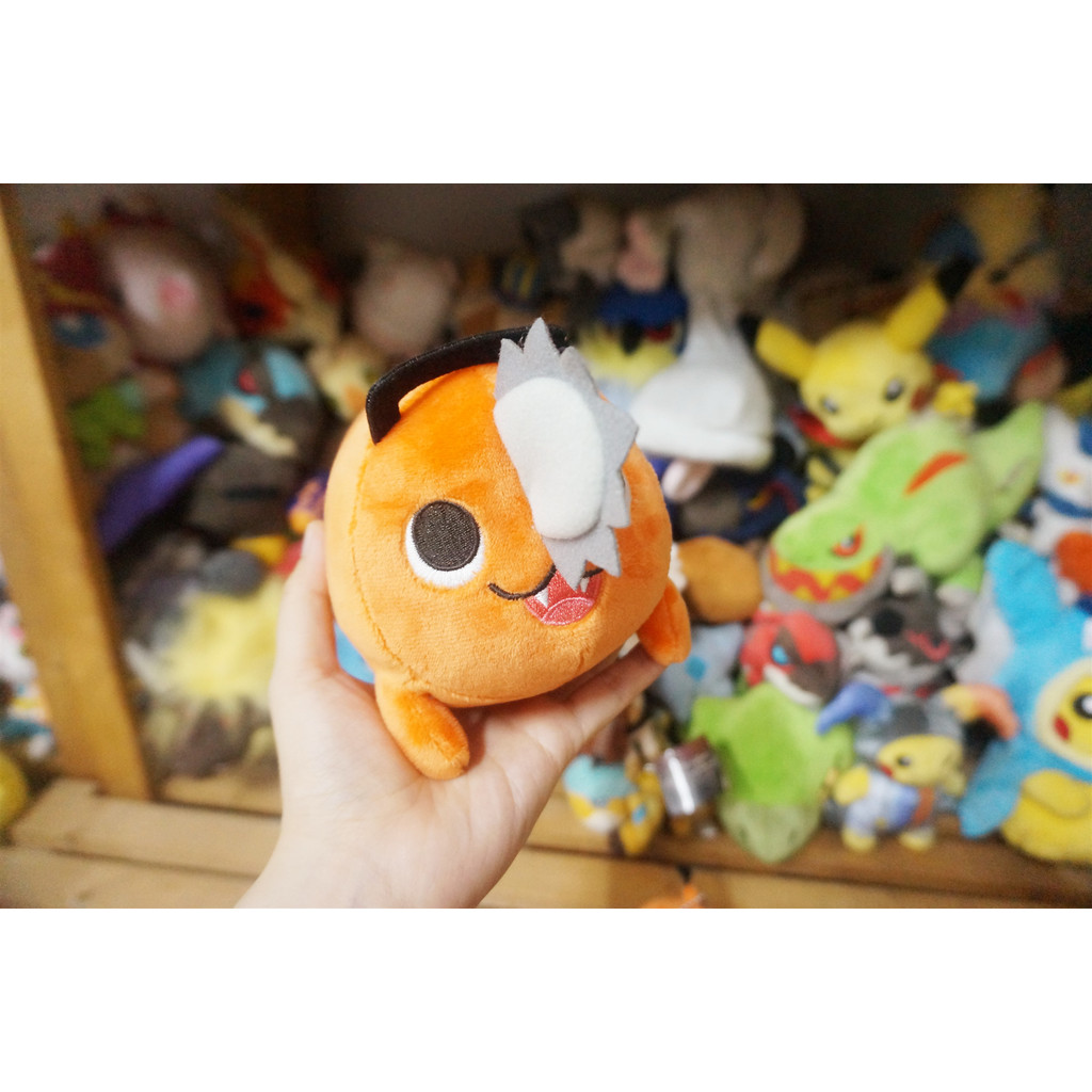 ญี่ปุ่น Single jump shop Chainsaw Man Pochita Medium Plush เครื่องประดับจี้ 2 รูปแบบ