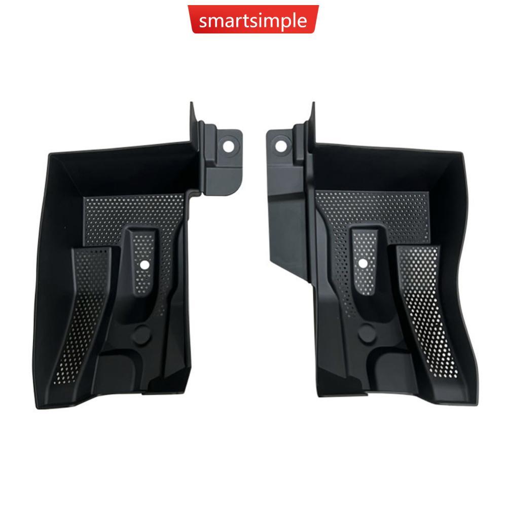 SMARTSIMPLE 2 ชิ้นรถด้านหน้าฝาครอบเครื่องยนต์ช่องกรองอ่างล้างจานสุทธิ Protector อุปกรณ์ตกแต่งสําหรับ