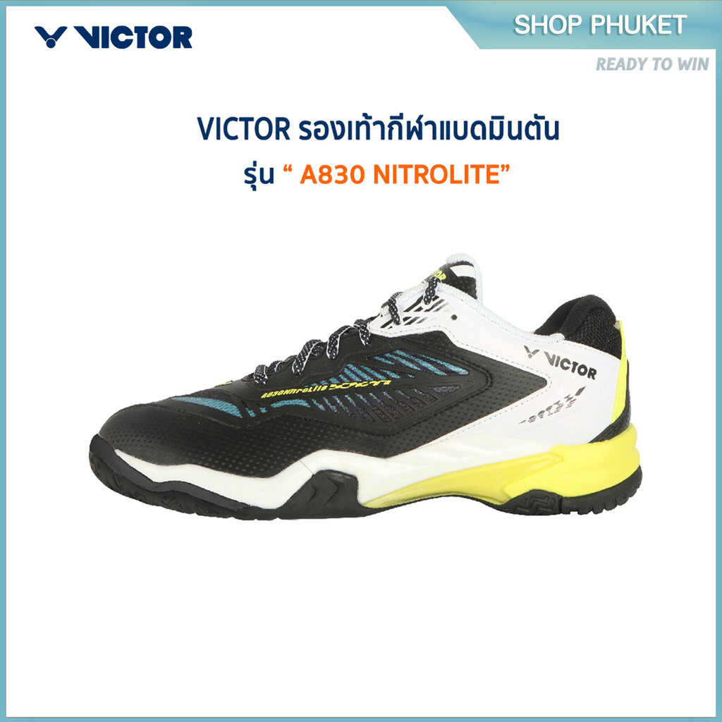 VICTOR รองเท้ากีฬาแบดมินตัน รุ่น A830 NITROLITE