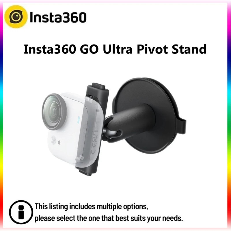 Insta360 GO Ultra Pivot Stand ปรับแบบยืดหยุ่นสําหรับการยิงหลายมุมสําหรับอุปกรณ์เสริม Insta 360 GO Ul