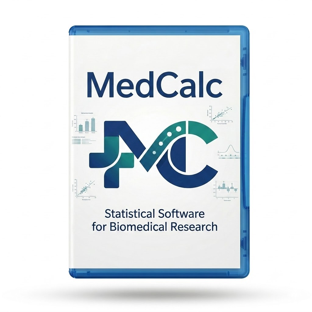 MedCalc  โปรแกรมเชิงสถิติ สำหรับ Win x64