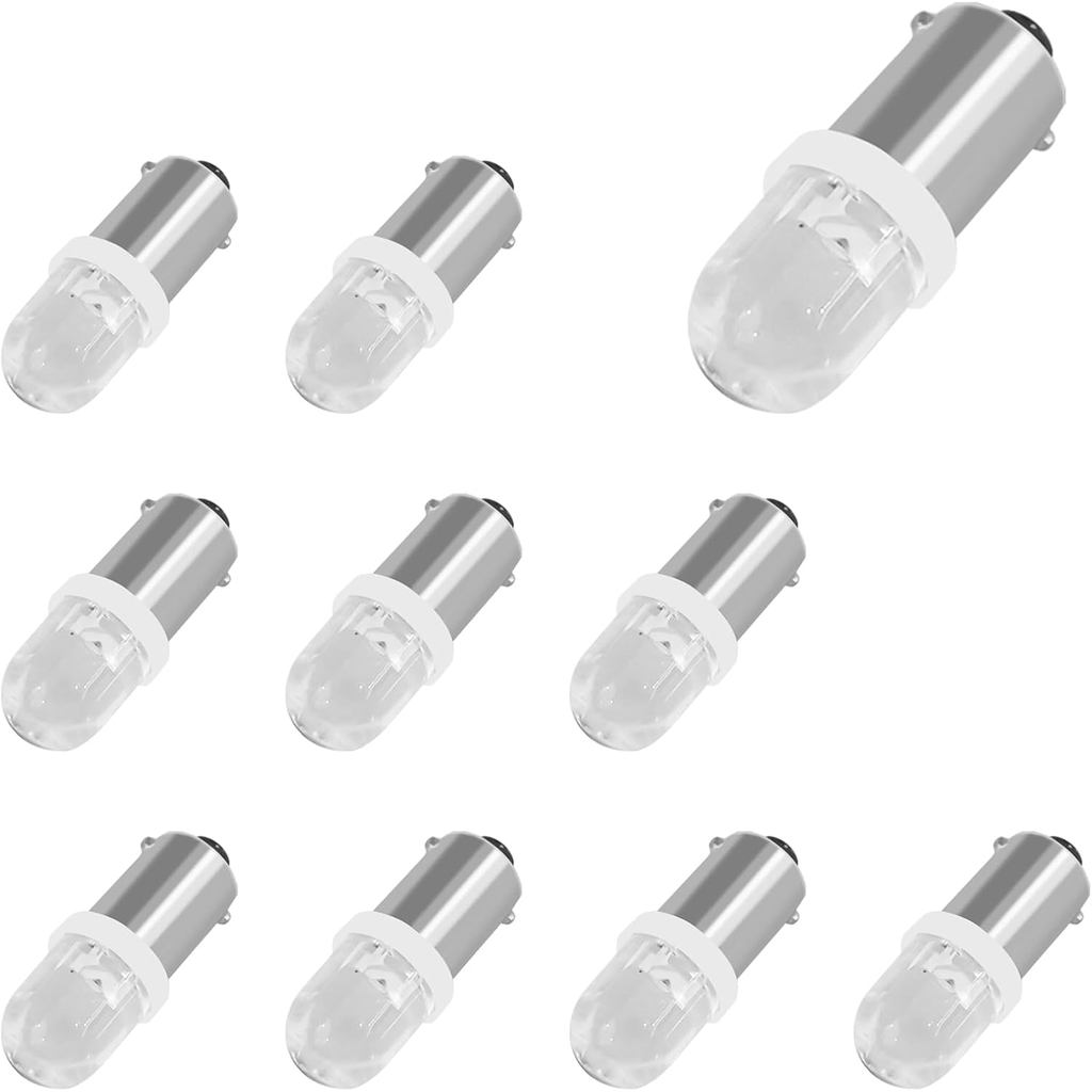 10PCS BA9S หลอดไฟ LED, BA9S BA9 1895 1891 57 53 3893 47830 64111 ไม่มีข้อผิดพลาดหลอดไฟ LED, 120V 303