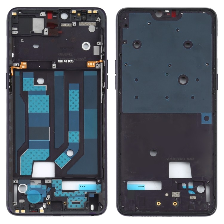 Oppo อะไหล่พร้อมสต็อกที่อยู่อาศัยด้านหน้ากรอบ LCD สําหรับ OPPO R15 PACM00 CPH1835 PACT00 CPH1831 PAA